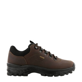 leren wandelschoenen Track Low donkerbruin