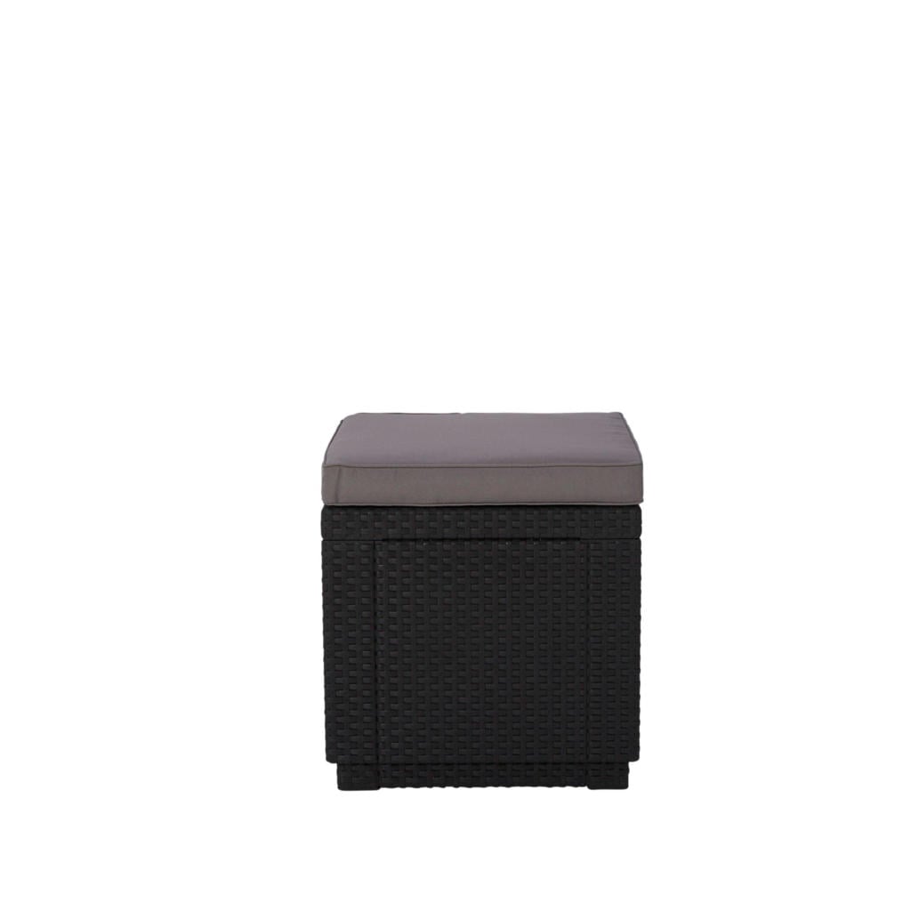Allibert Cube hocker met opbergruimte (42x42 cm)