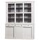 WOOOD Lagos Vitrinekast - Grenen - Wit - 214x166x48