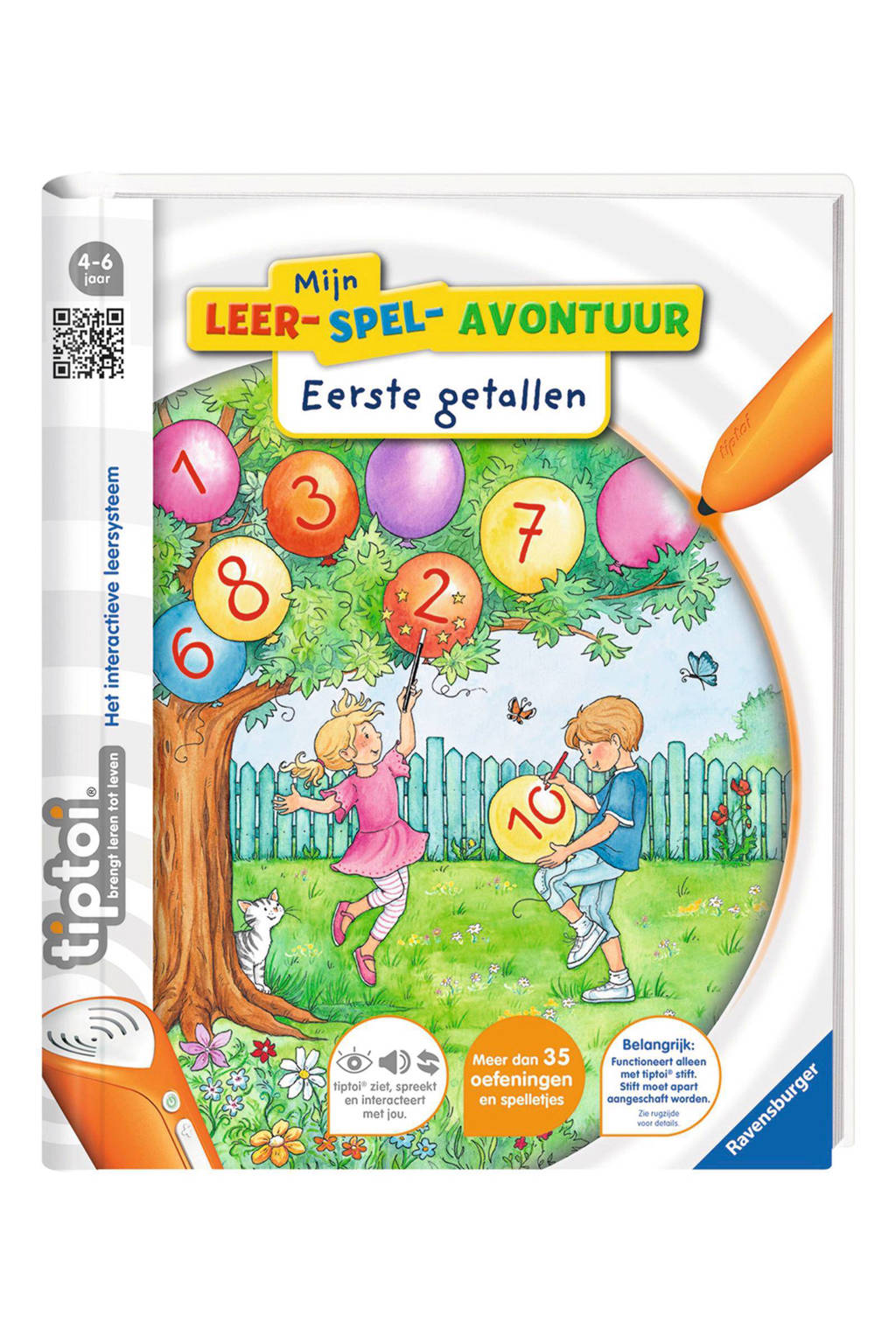 Ravensburger Tiptoi tiptoi Mijn leer-spel-avontuur: Eerste getallen