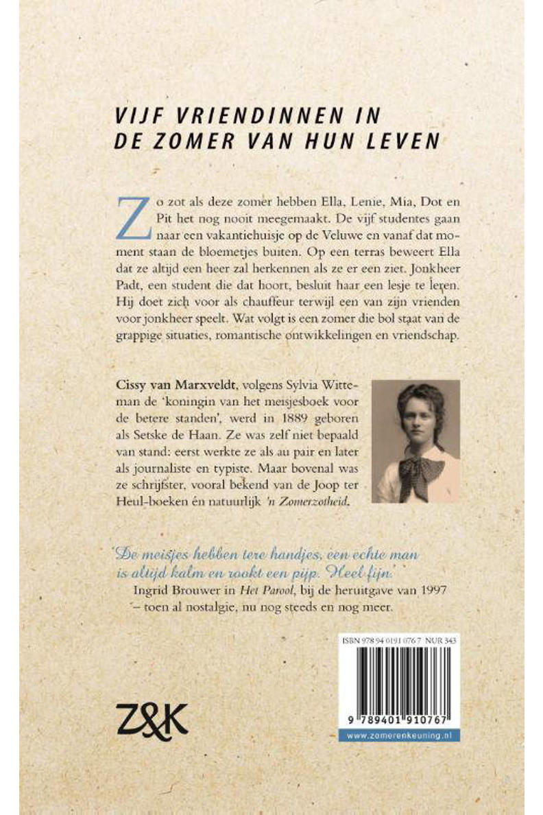 Cissy van Marxveldt 'n Zomerzotheid wehkamp
