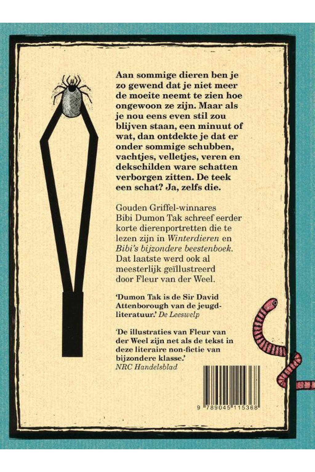 Bibi Dumon Tak Bibi's doodgewone dierenboek wehkamp