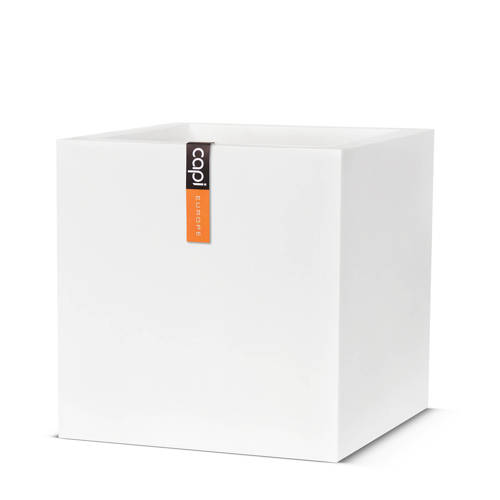 Capi Bloempot Vierkant Lux Terrazzo L40Xb40Xh40 Cm capi kopen in de aanbieding Capi Bloempot Vierkant Lux Terrazzo L40Xb40Xh40 Cm capi kopen in de aanbieding