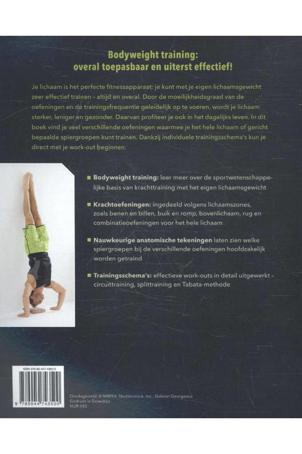 Daniel Gartner Krachttraining met je eigen lichaamsgewicht wehkamp