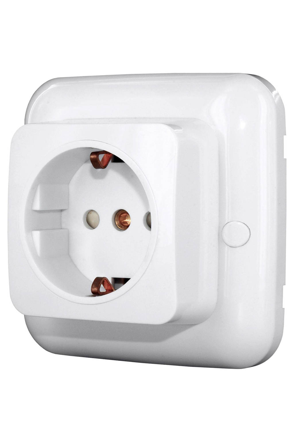 Smartwares SH5-RBS-23A inbouw contactdoos met aan/uit ontvanger, Wit