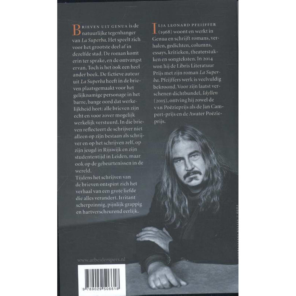 Ilja Leonard Pfeijffer Brieven uit Genua wehkamp