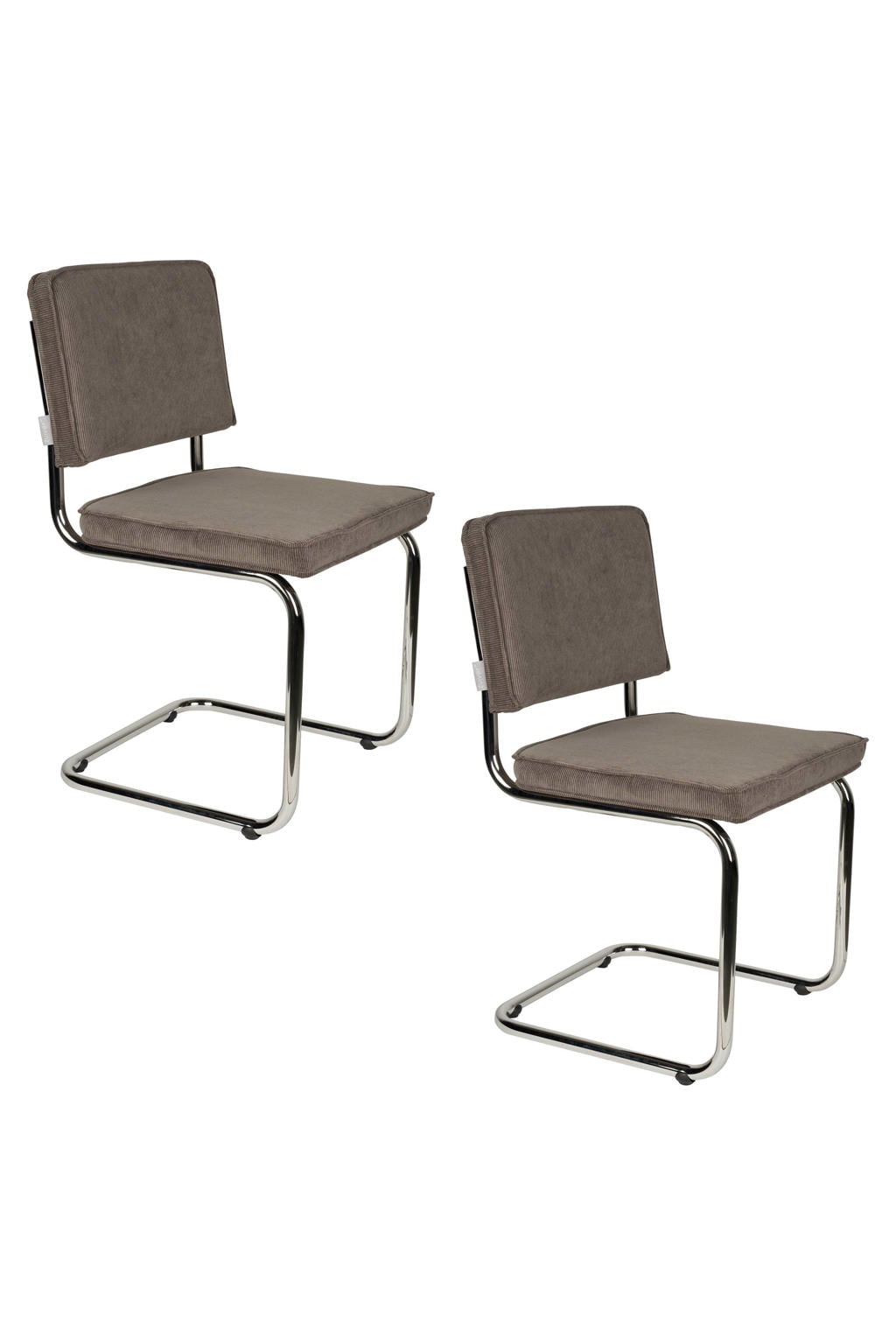 Zuiver eetkamerstoel (set van 2) Ridge Rib