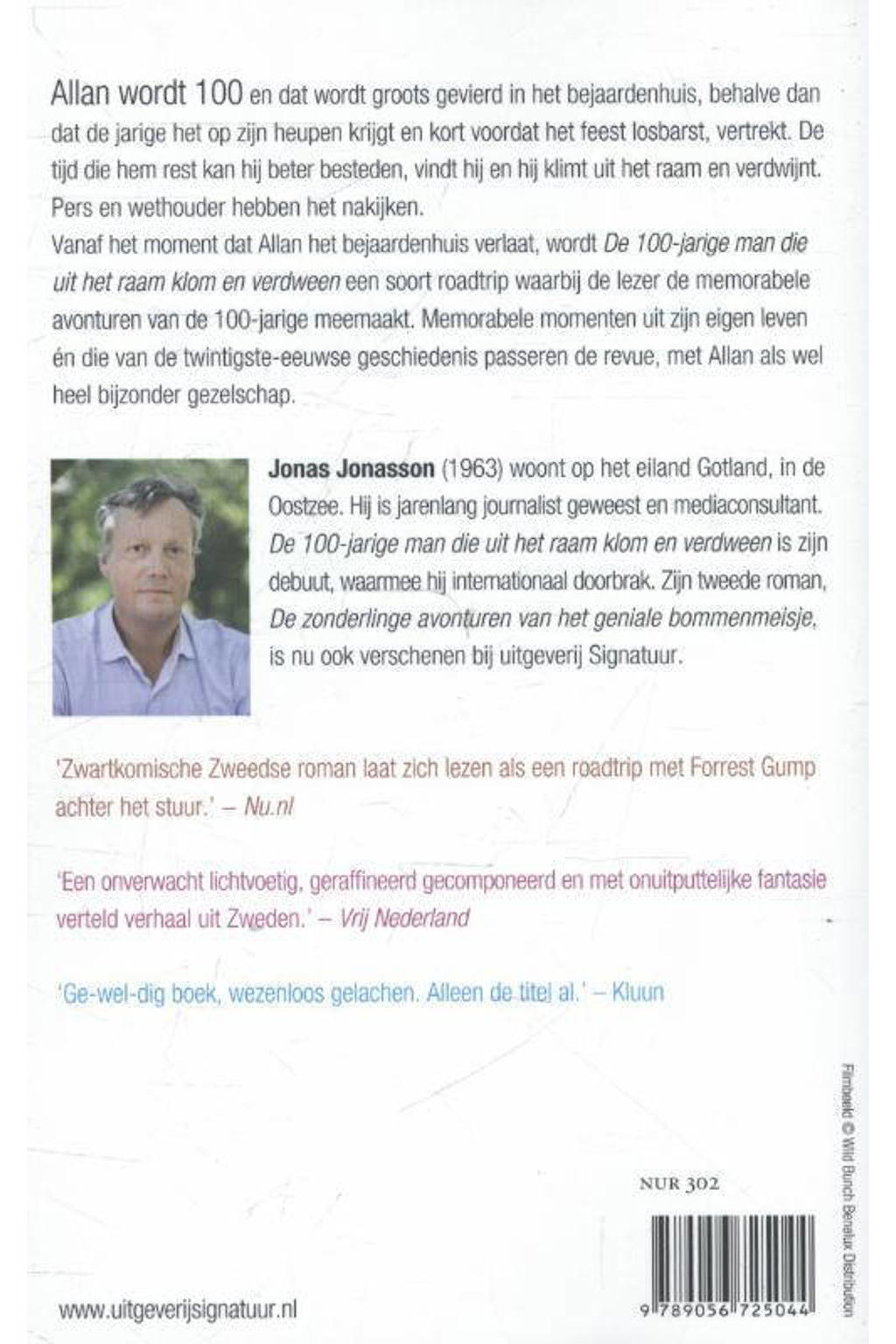 Jonas Jonasson De 100jarige man die uit het raam klom en verdween