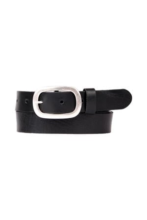 leren riem zwart