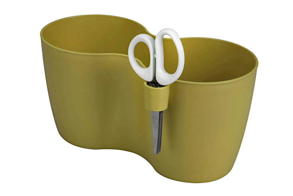 Elho Brussels herbs duo small, Olijfgroen