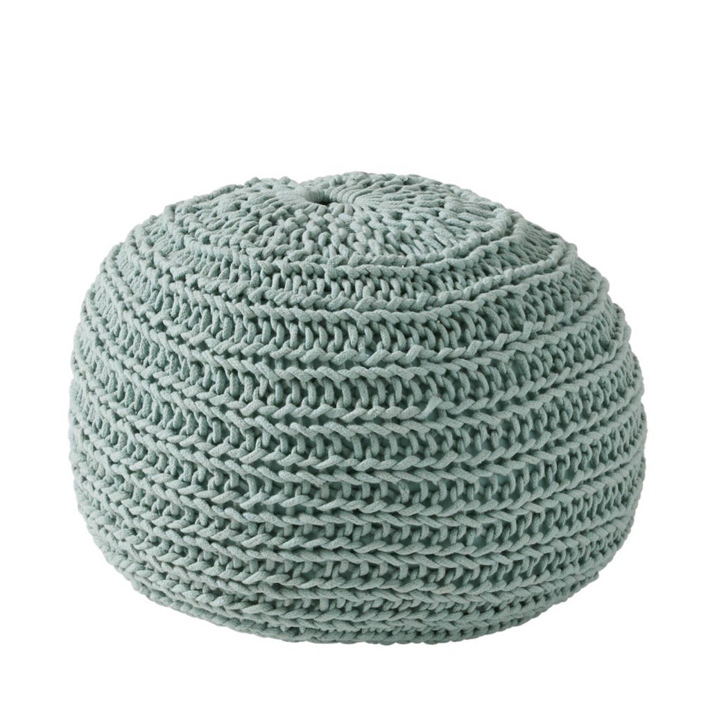 OVERSEAS poef (50x30 cm), Groen