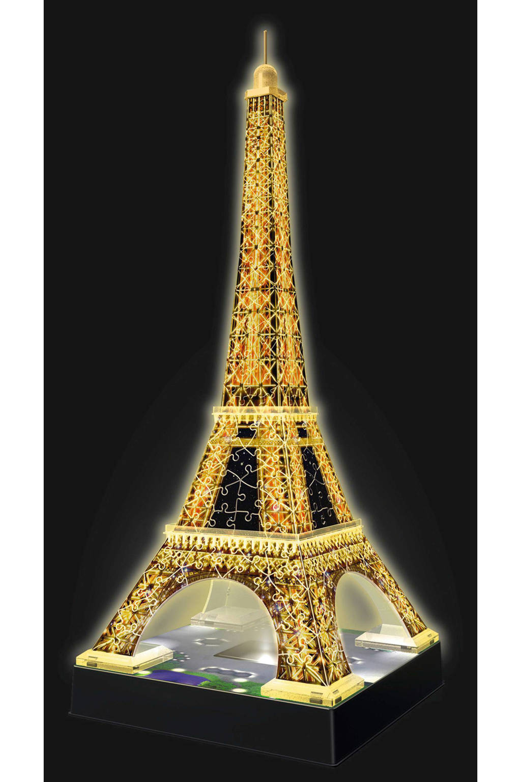 Verheugen verkiezen Artefact Ravensburger Eiffeltoren nachteditie 3D puzzel 216 stukjes | wehkamp