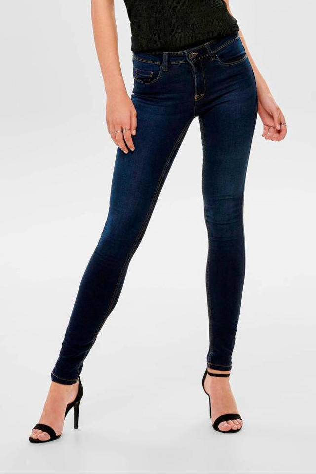 deken Legacy neerhalen ONLY skinny jeans ONLULTIMATE dark blue denim | wehkamp