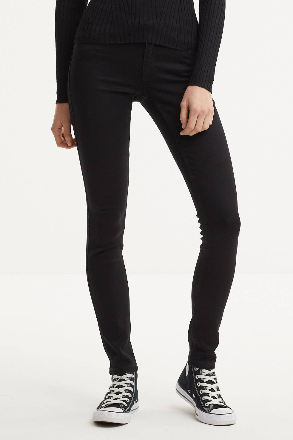 ONLY skinny jeans ONLULTIMATE black denim | wehkamp