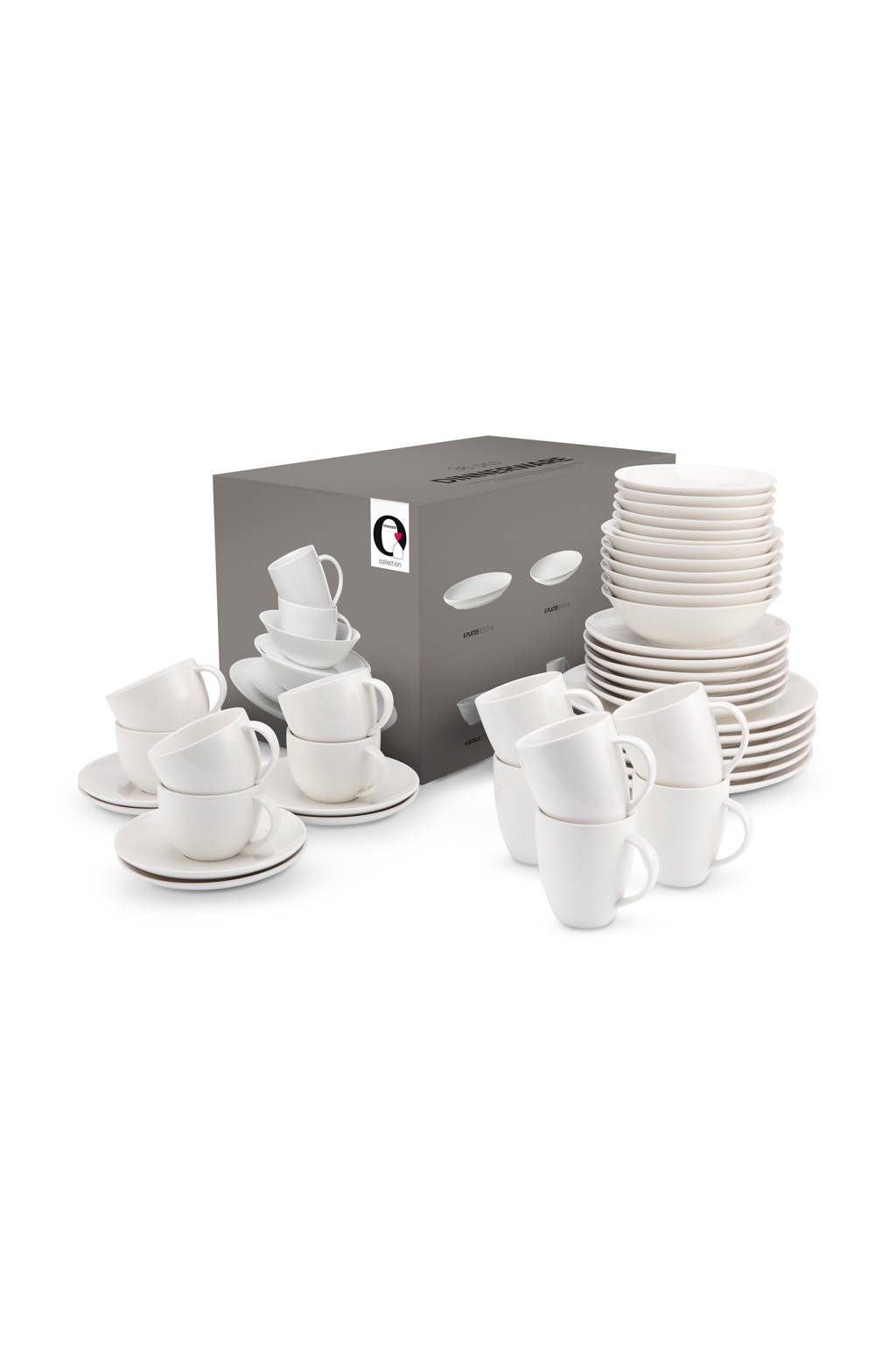 vtwonen serviesset (36-delig), Wit