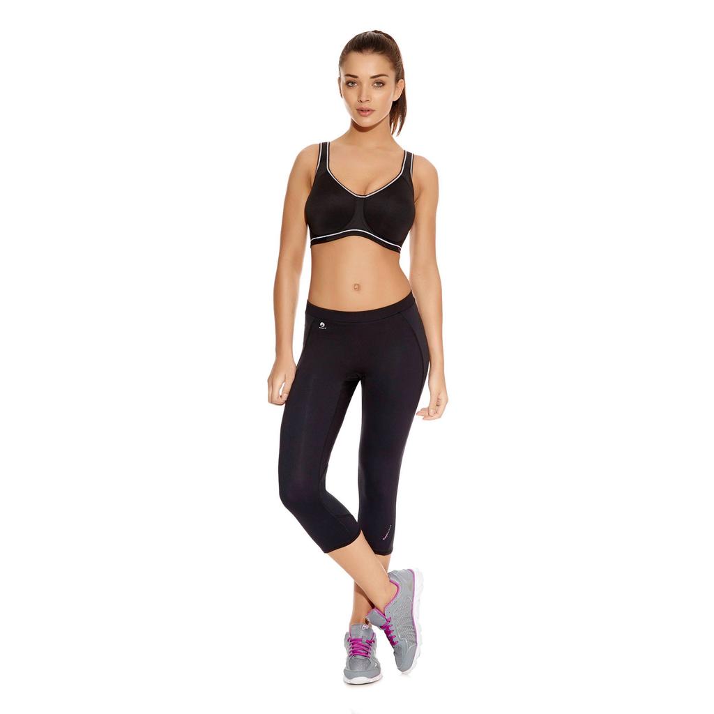 Freya Active level 4 sportbh met beugel zwart
