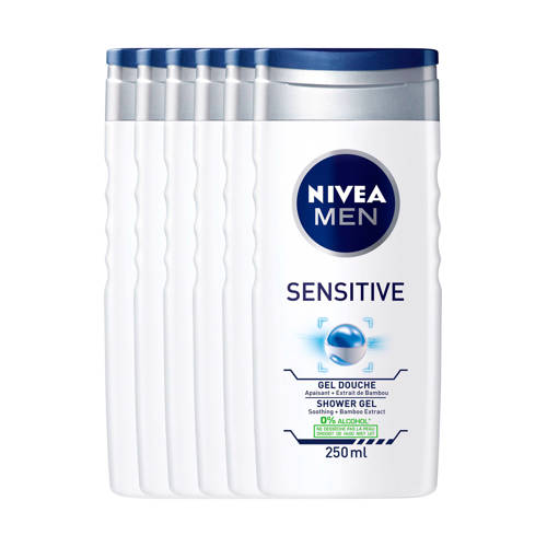 Nivea Men Douche Sensitive Voordeelverpakking 51 nivea kopen in de aanbieding