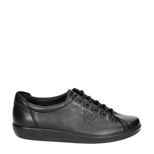 Ecco Soft 2.0 leren veterschoenen afbeelding