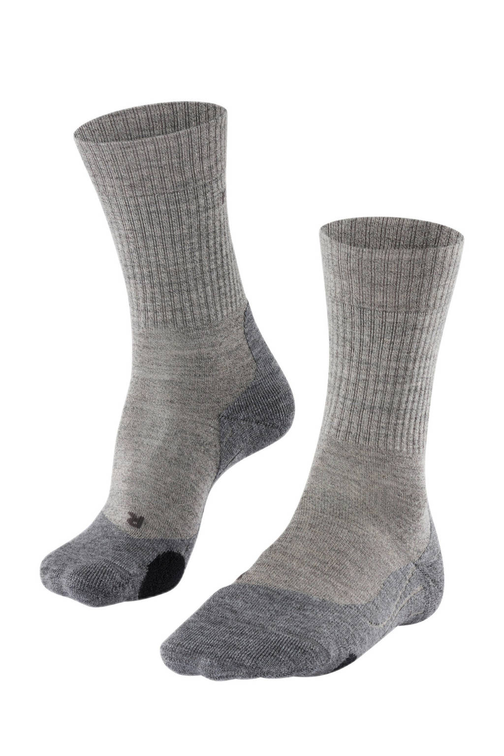 FALKE TK2 Wool wandelsokken, Grijs
