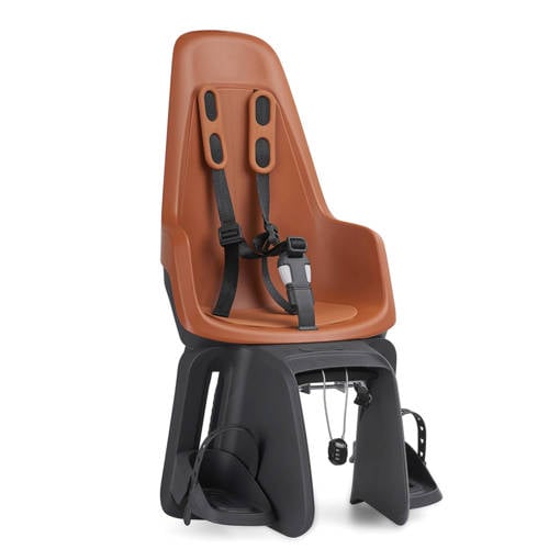 Bobike ONE Maxi fietsstoeltje achter chocolate brown afbeelding