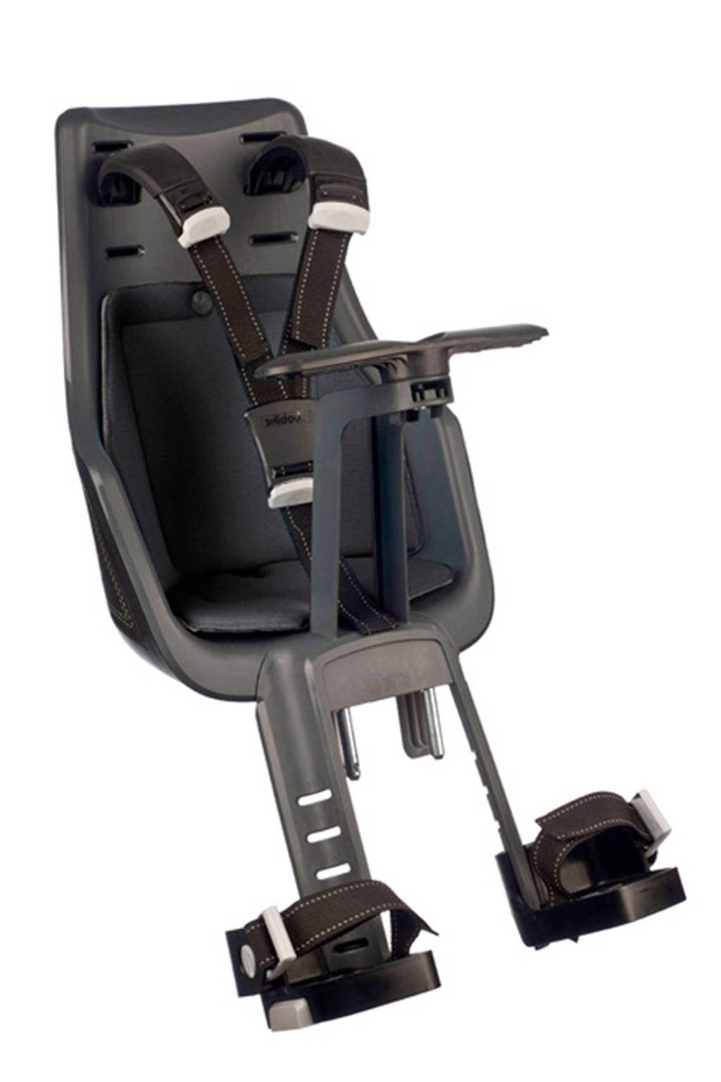 Bobike Exclusive Mini fietsstoeltje voor urban black, Urban black