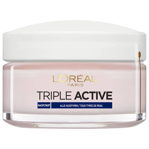 L'Oréal Paris Skin Expert Triple Active nachtcrème - 50 ml afbeelding