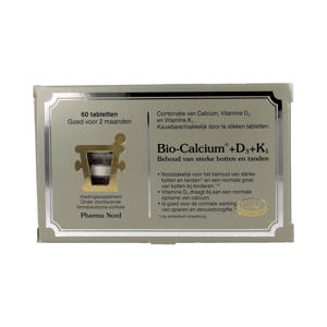 Bio Calcium+D3+K1 - 60 kauwtabletten