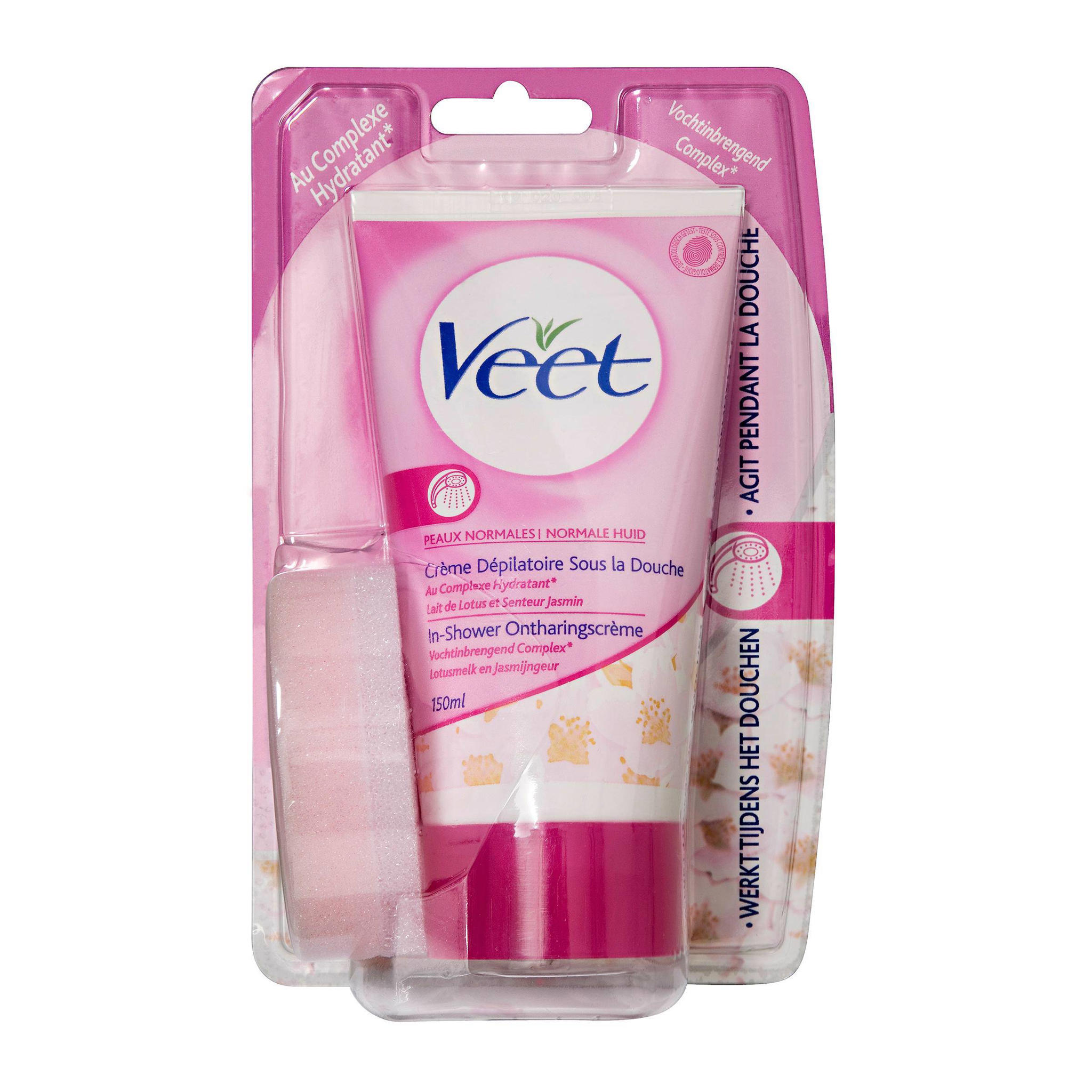 Veet InShower Normale Huid ontharingscreme wehkamp