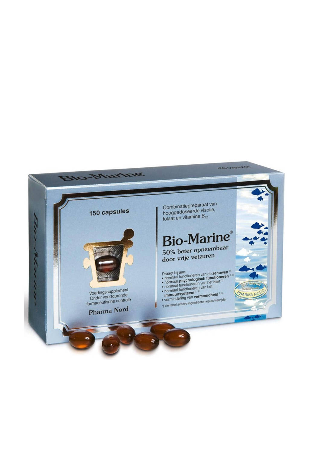 Pharma Nord Bio-Marine visolie - 150 capsules
