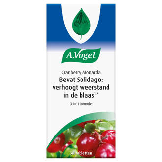A.Vogel Cranberry Monarda voedingsupplement - 30 tabletten
