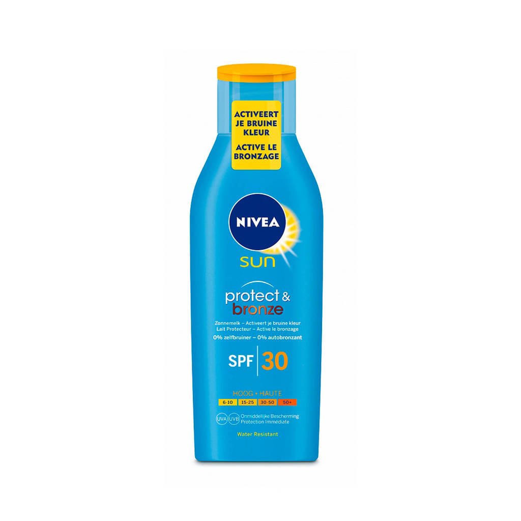 NIVEA SUN Hydraterende sun lotion SPF30 (200 ml), Zonnefactor SPF 30