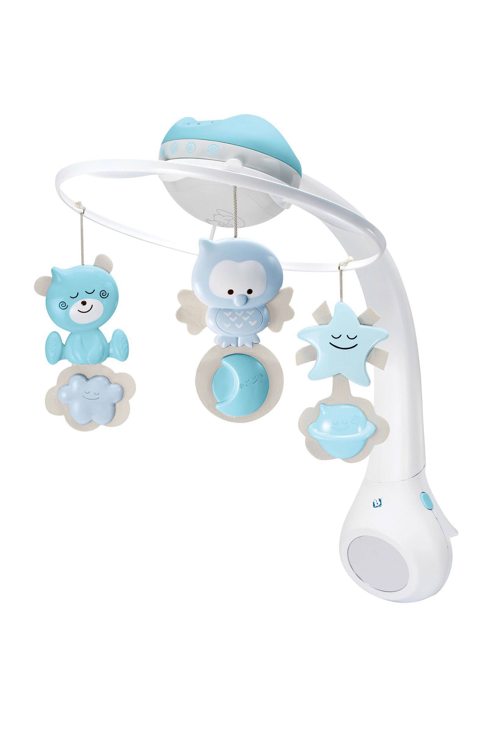Infantino muziekmobiel met projector | wehkamp B Kids Pink 3 in 1 Muziekmobiel & Projector | MamaLoes