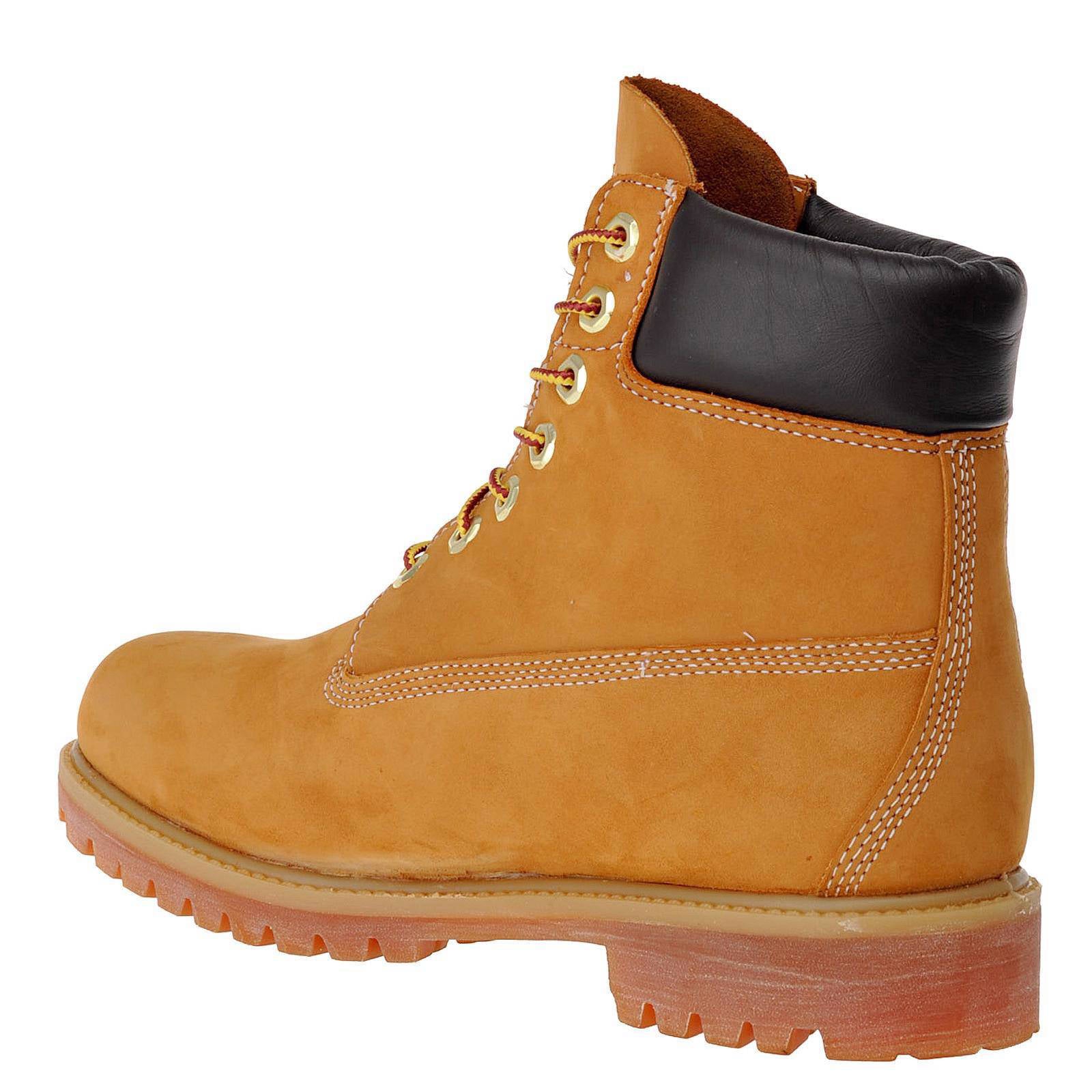 Timberland Premium 6-Inch nubuck veterboots geel | wehkamp