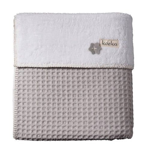 Koeka Oslo Wiegdeken 75X100 Cm Silver Greywhite koeka kopen in de aanbieding Koeka Oslo Wiegdeken 75X100 Cm Silver Greywhite koeka kopen in de aanbieding