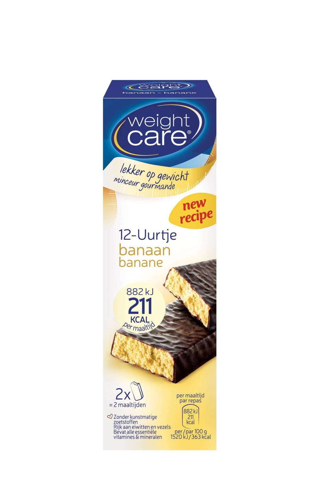 Weight Care 12-uurtje Banaan - 1 pak 2 stuks