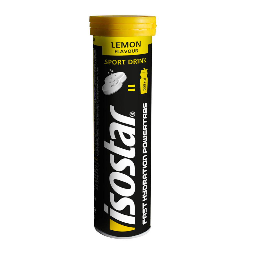 Isostar powertabs lemon - 1 tube 10 tablets