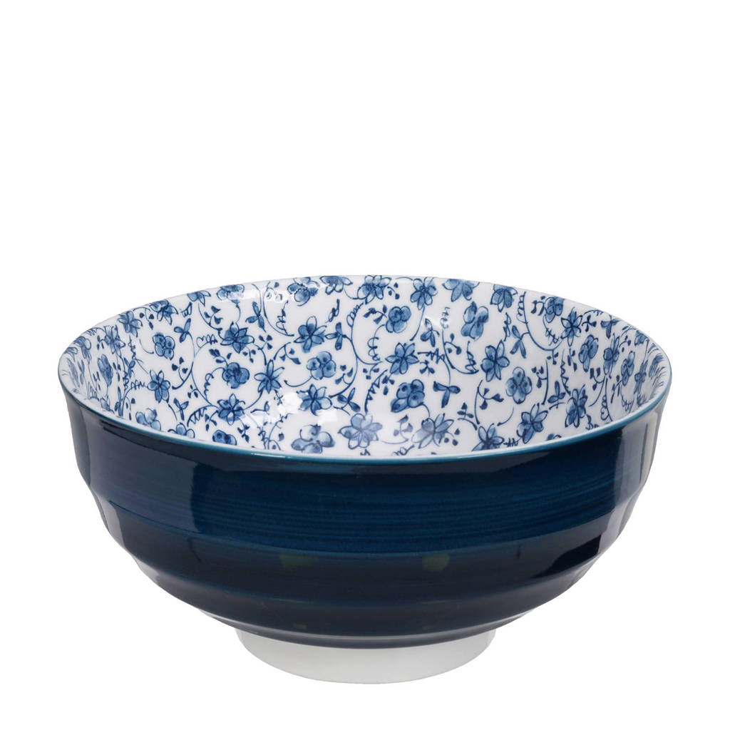 Tokyo Design Studio Mixed Bowls kom (Ø16 cm), Blauw/wit
