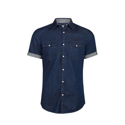 We Fashion Blue Ridge Slim Fit Denim Overhemd we fashion kopen in de aanbieding We Fashion Blue Ridge Slim Fit Denim Overhemd we fashion kopen in de aanbieding