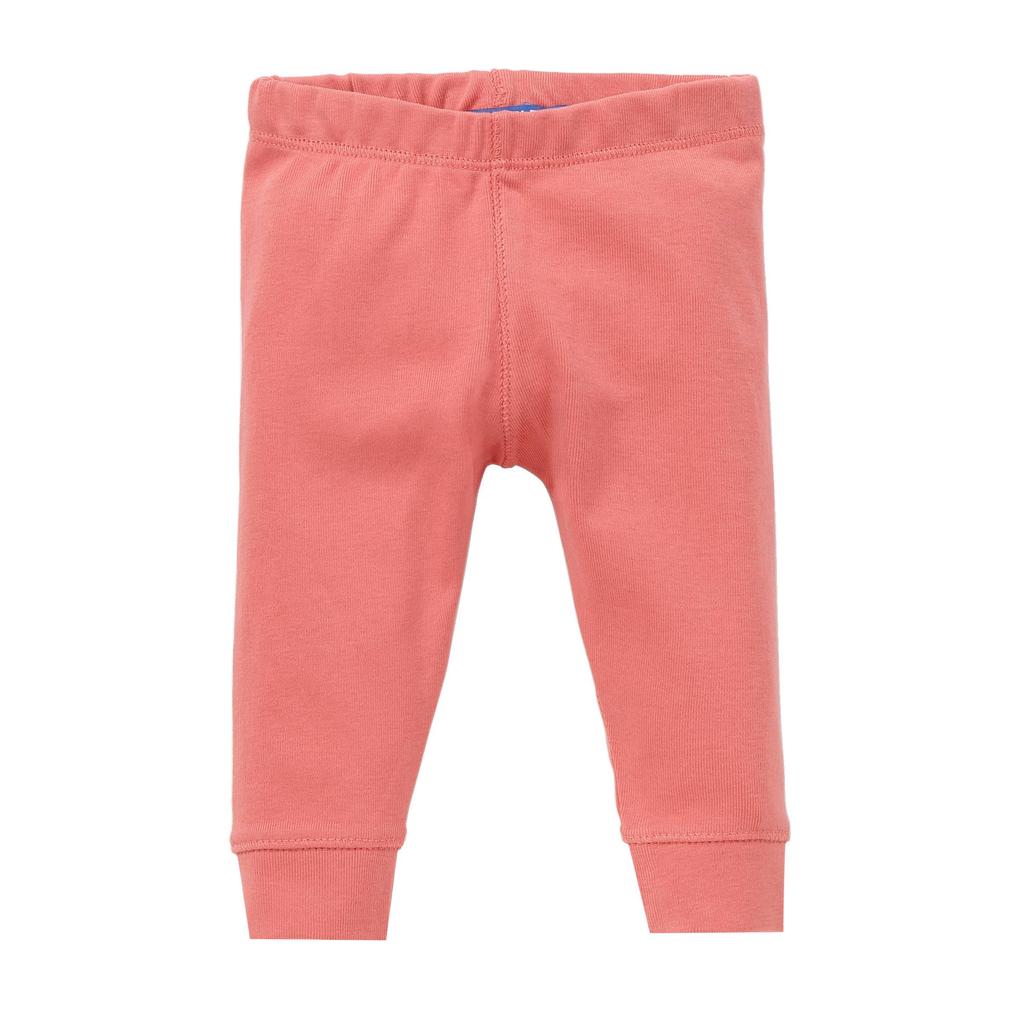 Roze meisjes IMPS&ELFS baby newborn legging van katoen met regular waist en effen