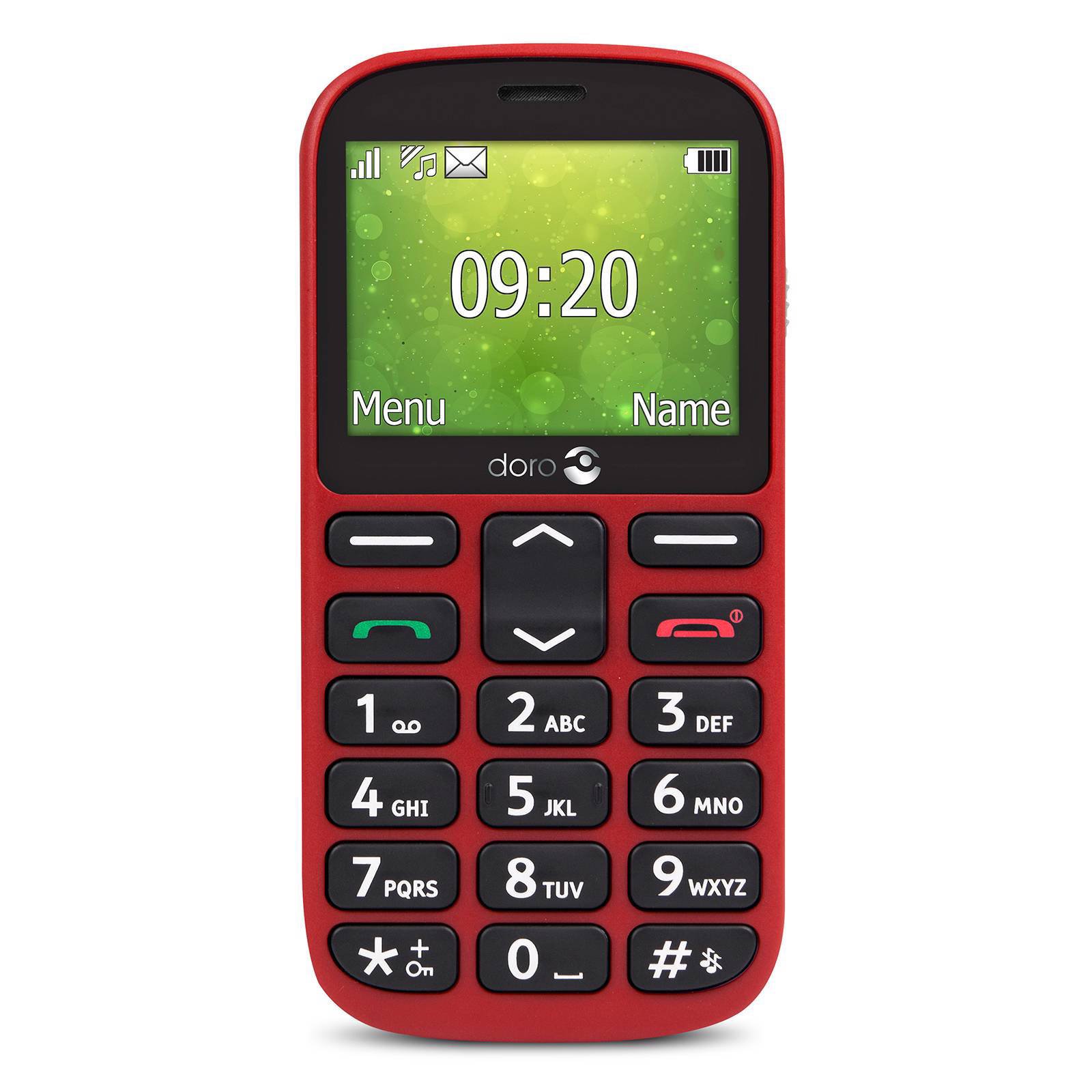 Doro 1361 Senioren GSM met grote knoppen Rood online kopen