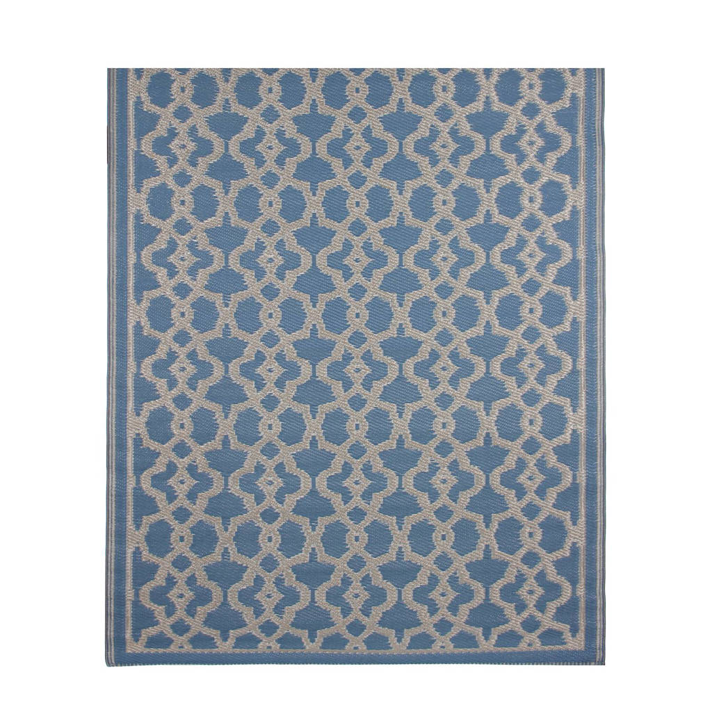 House of Seasons buitenkleed (180x120 cm), Blauw
