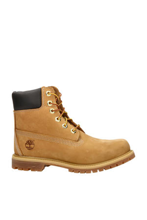 6 Inch Classic nubuck veterboots geel