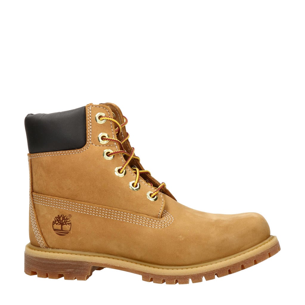 Gele dames Timberland 6 Inch Classic nubuck veterboots