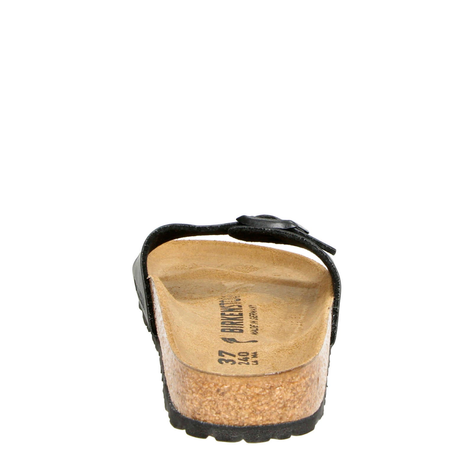 Birkenstock Madrid slippers zwart | wehkamp