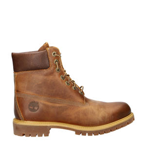 Anniversary leren veterboots cognac