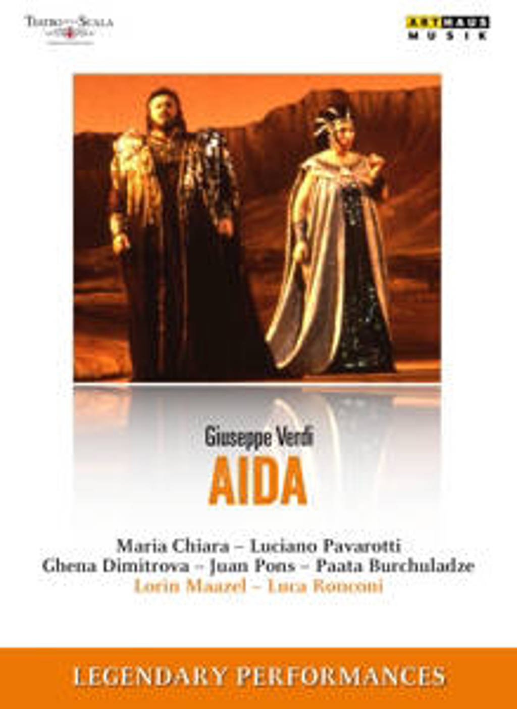 Pavarotti Chiara - Legendary Performances Aida (DVD)