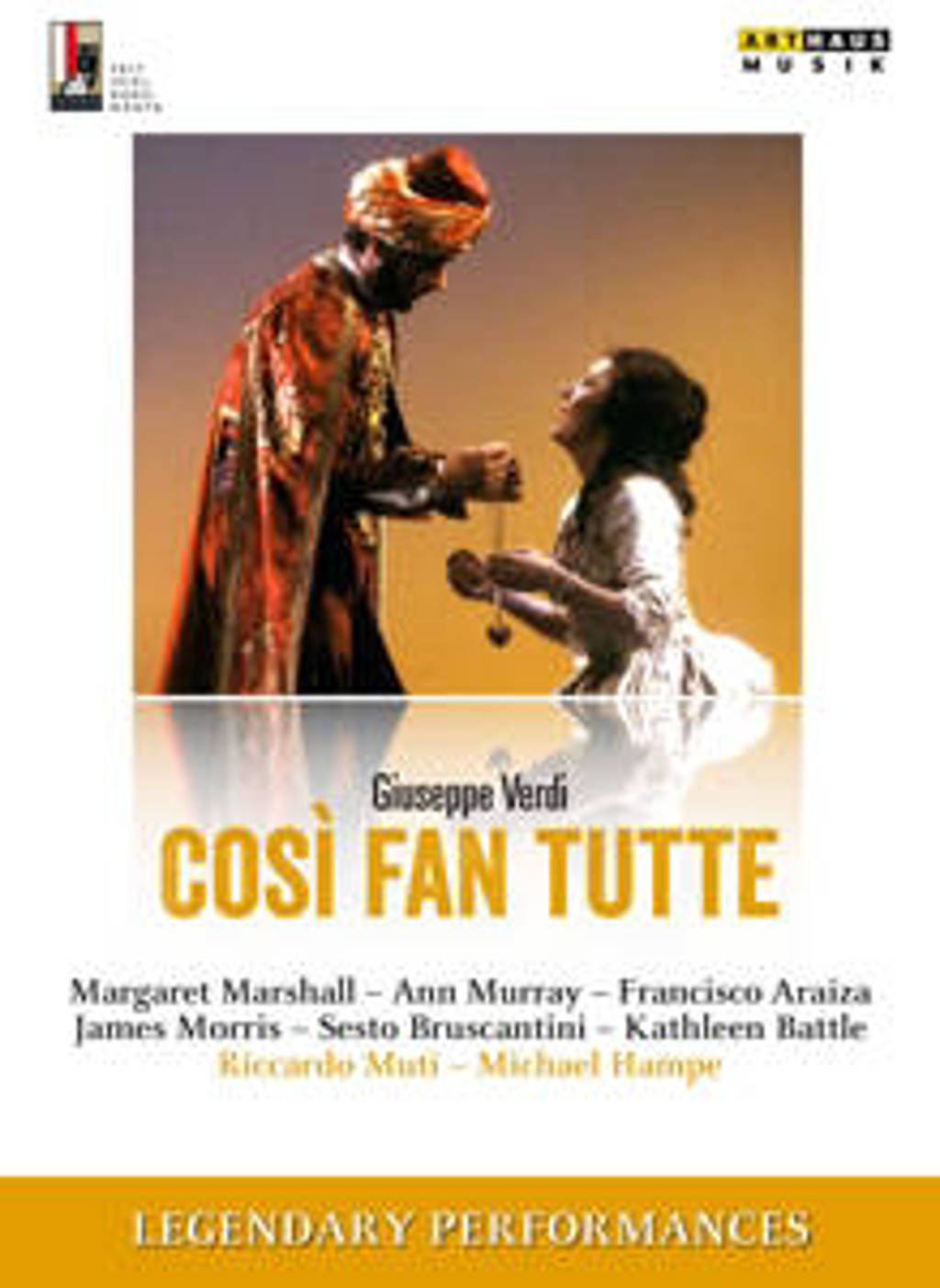 Marshall,Murray,Araiza - Legendary Performances Cosi Fan Tut (DVD)