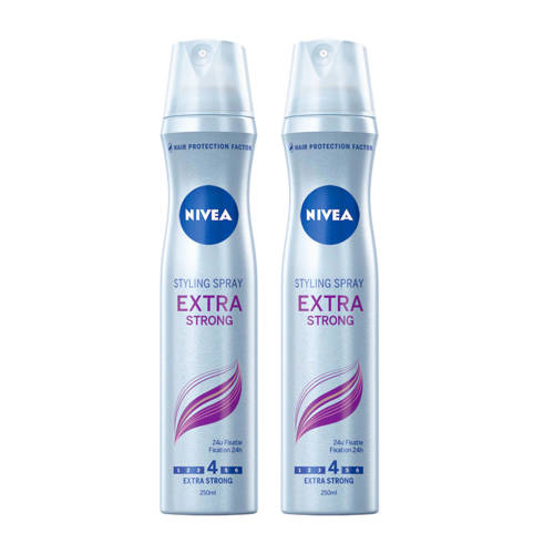 Nivea Extra Strong Haarspray 2 Stuks nivea kopen in de aanbieding Nivea Extra Strong Haarspray 2 Stuks nivea kopen in de aanbieding