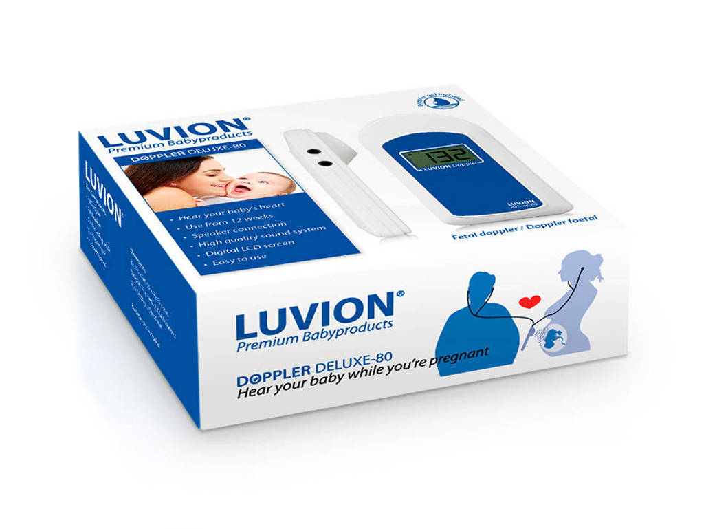 Luvion Doppler Deluxe 80 Babyhartslag Geluidsapparaat Wehkamp