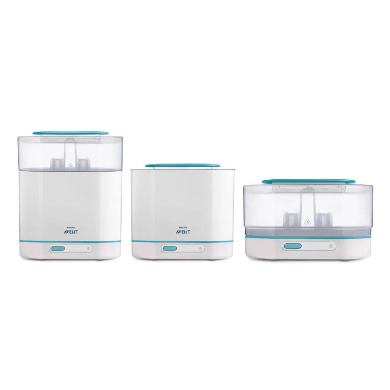 Philips AVENT SCF284/02 elektrische stoomsterilisator 3-in-1 | wehkamp